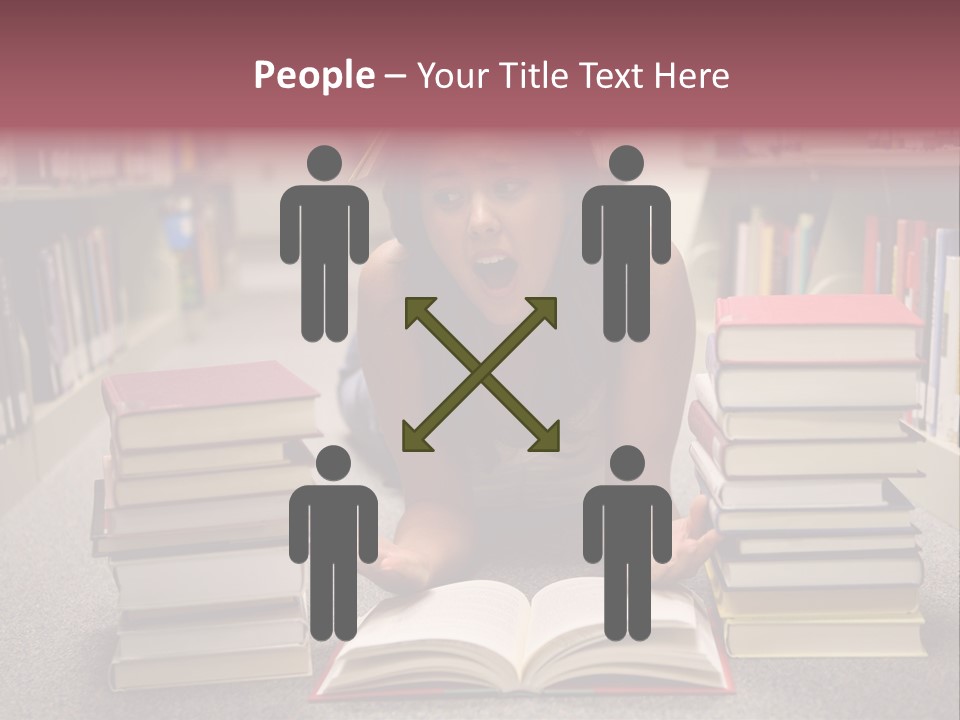 Collection University Stress PowerPoint Template