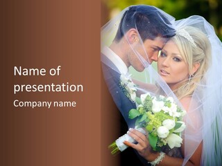 Enjoying Male Engagement PowerPoint Template