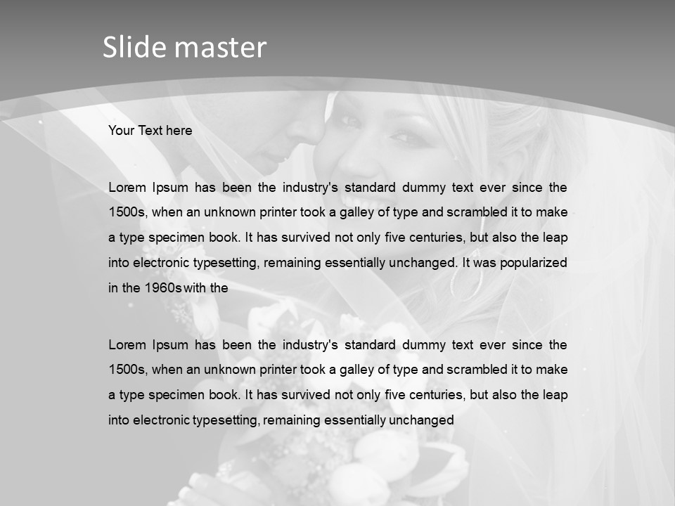 Romantic Engagement Male PowerPoint Template