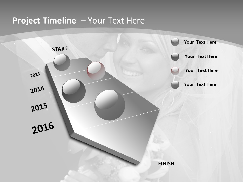 Romantic Engagement Male PowerPoint Template