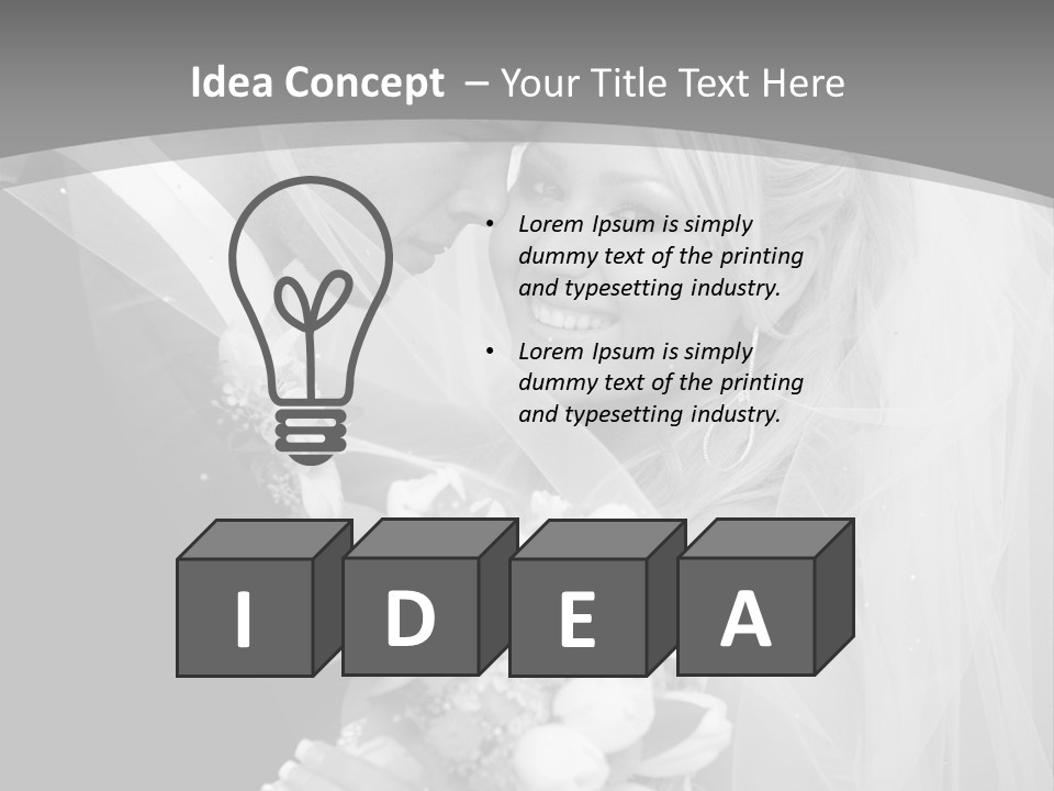 Romantic Engagement Male PowerPoint Template