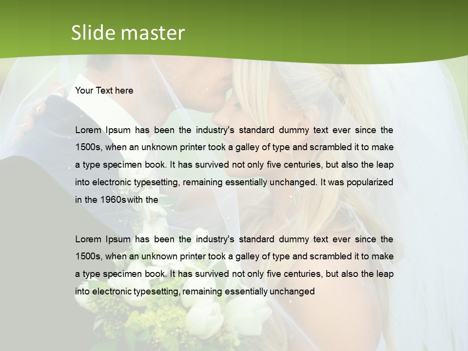 Tulip Look Relaxing PowerPoint Template