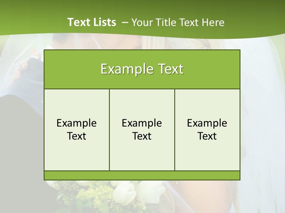 Tulip Look Relaxing PowerPoint Template