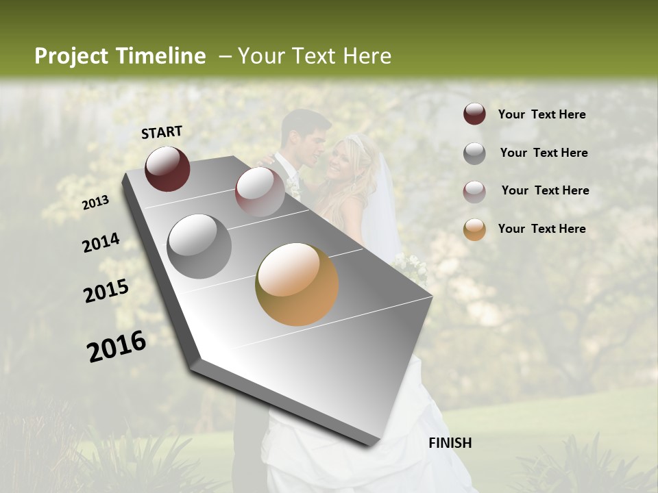 Relationship Relaxing Floral PowerPoint Template