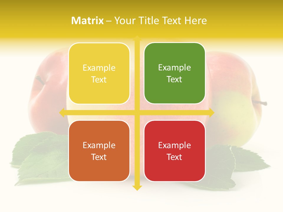 Meal Background Organic PowerPoint Template
