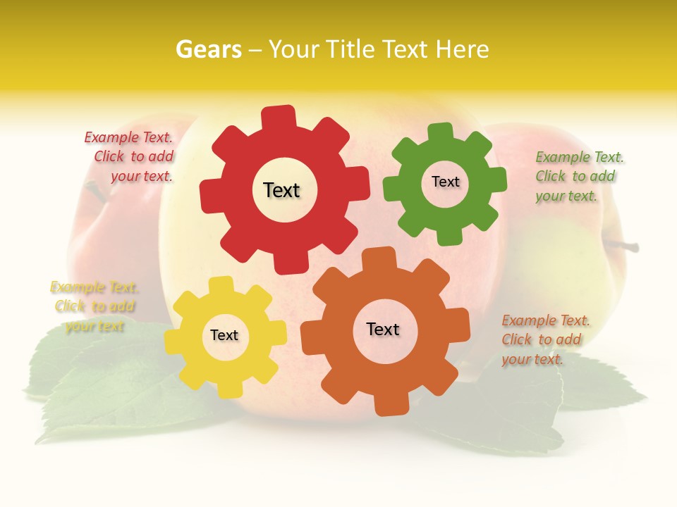 Meal Background Organic PowerPoint Template