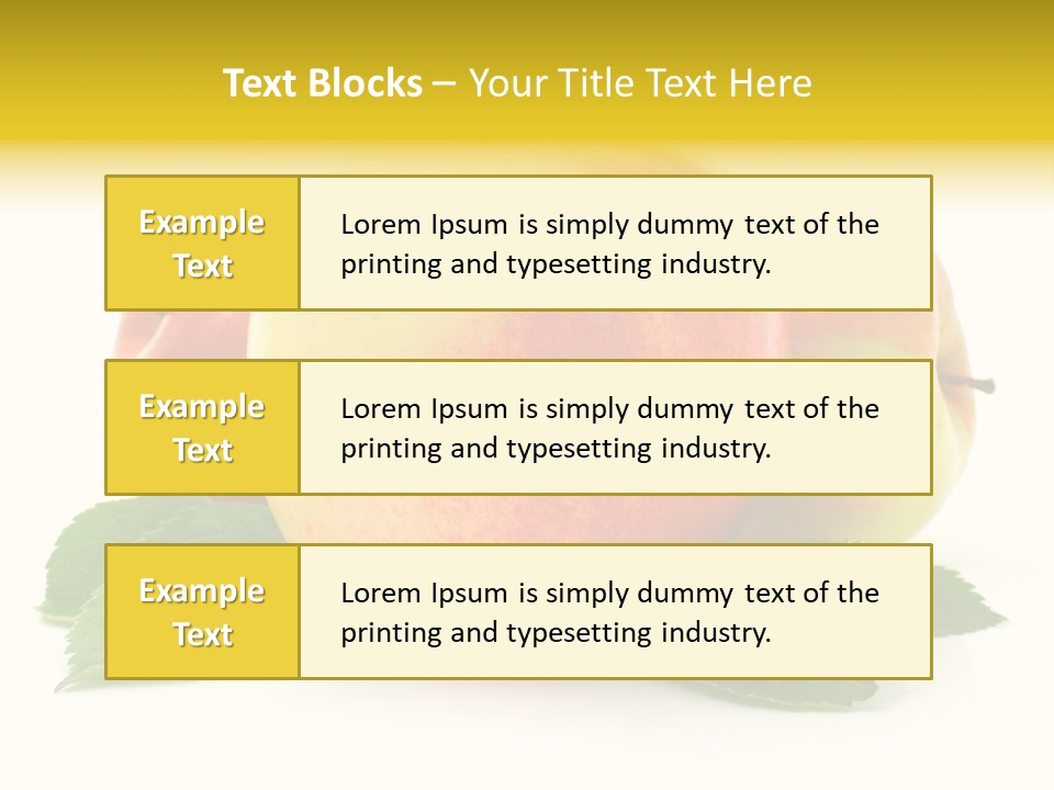 Meal Background Organic PowerPoint Template