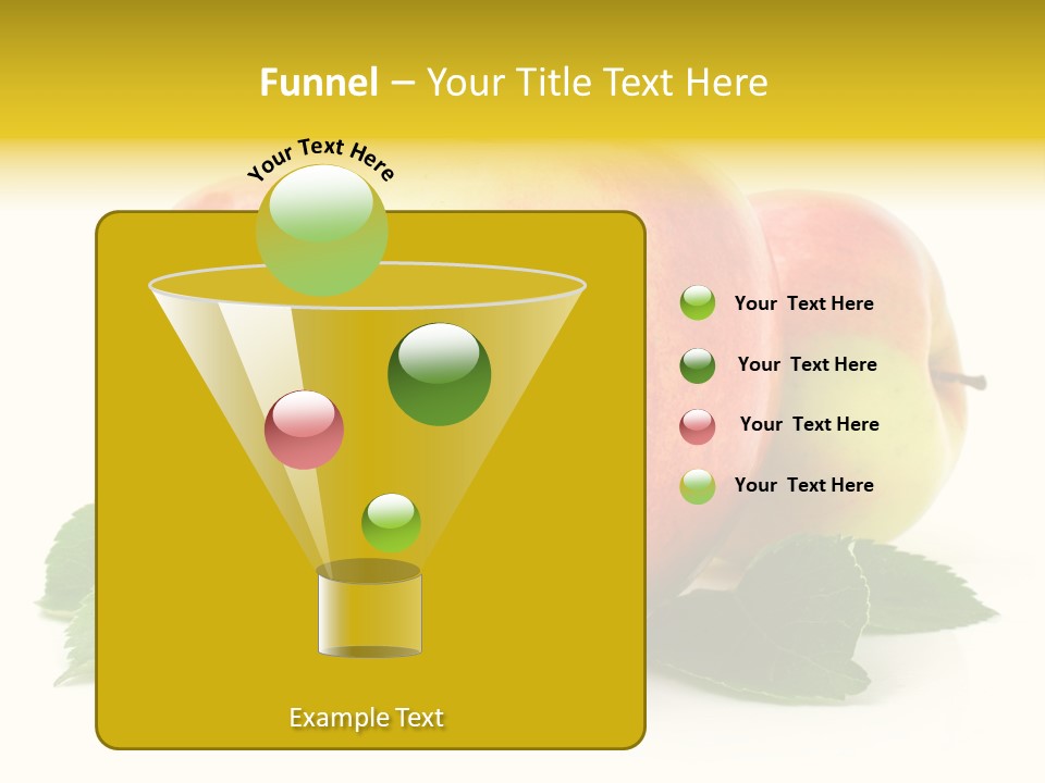 Meal Background Organic PowerPoint Template