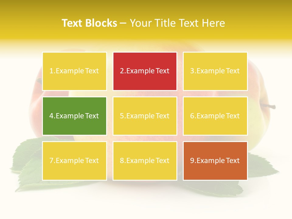 Meal Background Organic PowerPoint Template