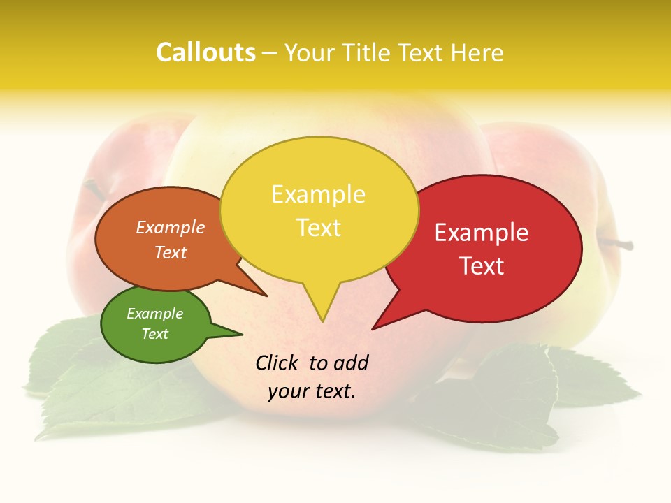 Meal Background Organic PowerPoint Template
