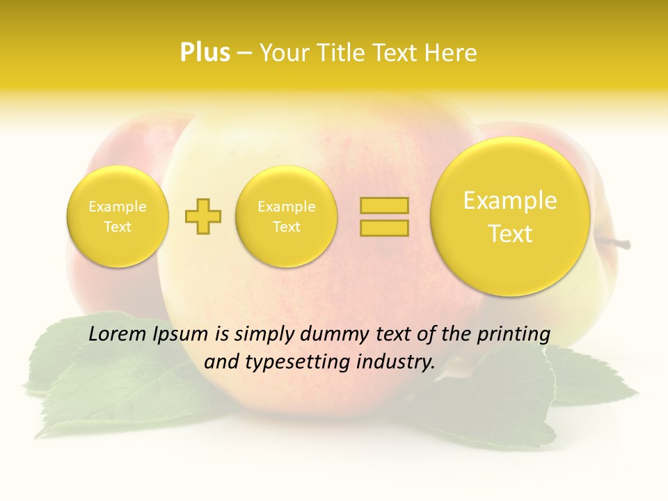 Meal Background Organic PowerPoint Template