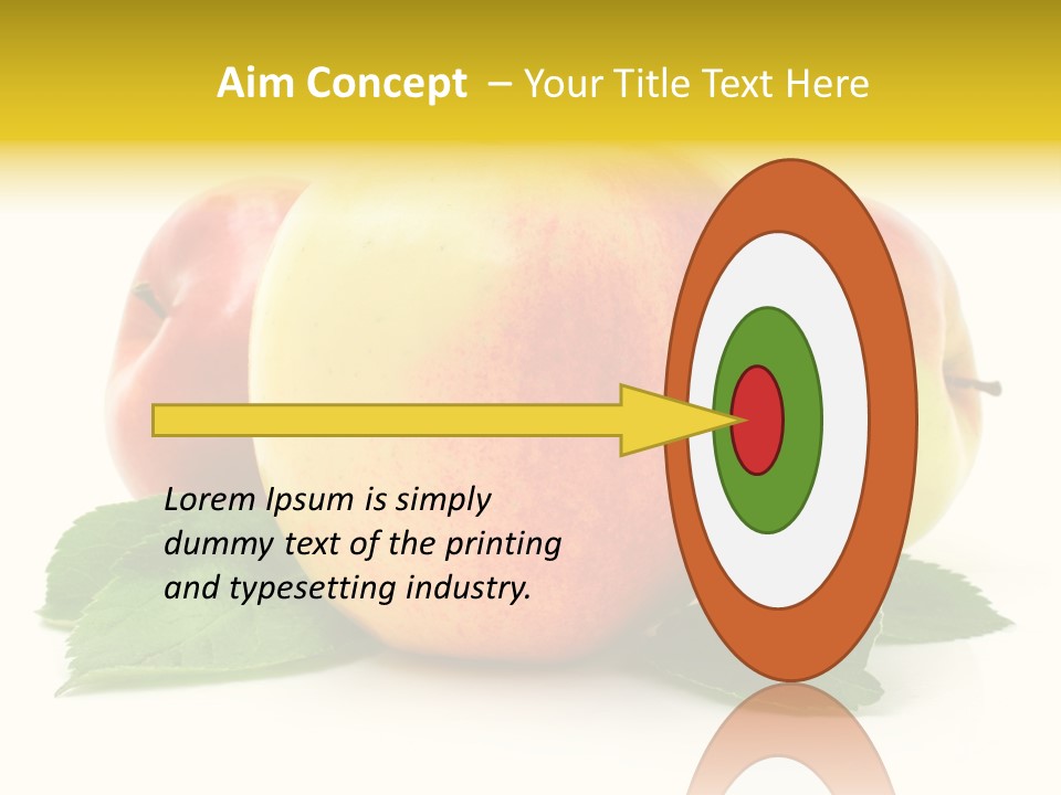 Meal Background Organic PowerPoint Template