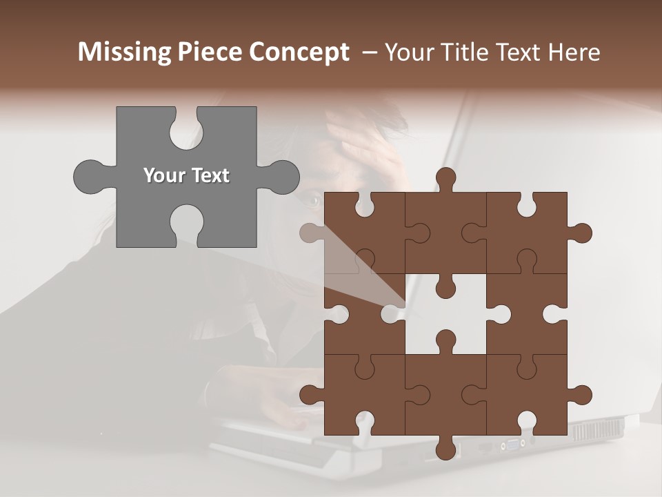 Tired Late Technology PowerPoint Template