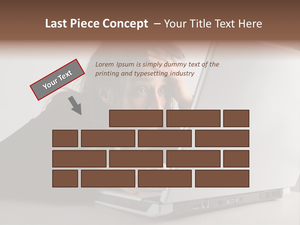 Tired Late Technology PowerPoint Template