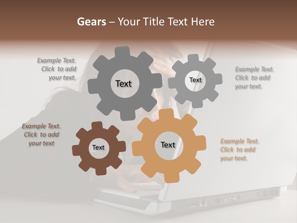 Tired Late Technology PowerPoint Template