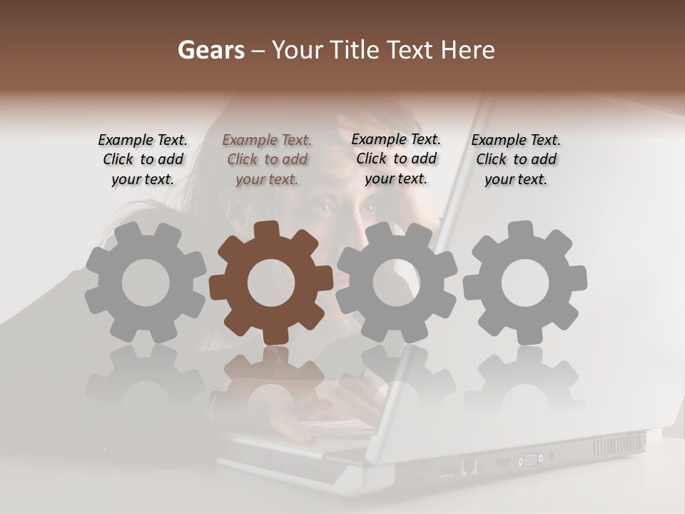 Tired Late Technology PowerPoint Template