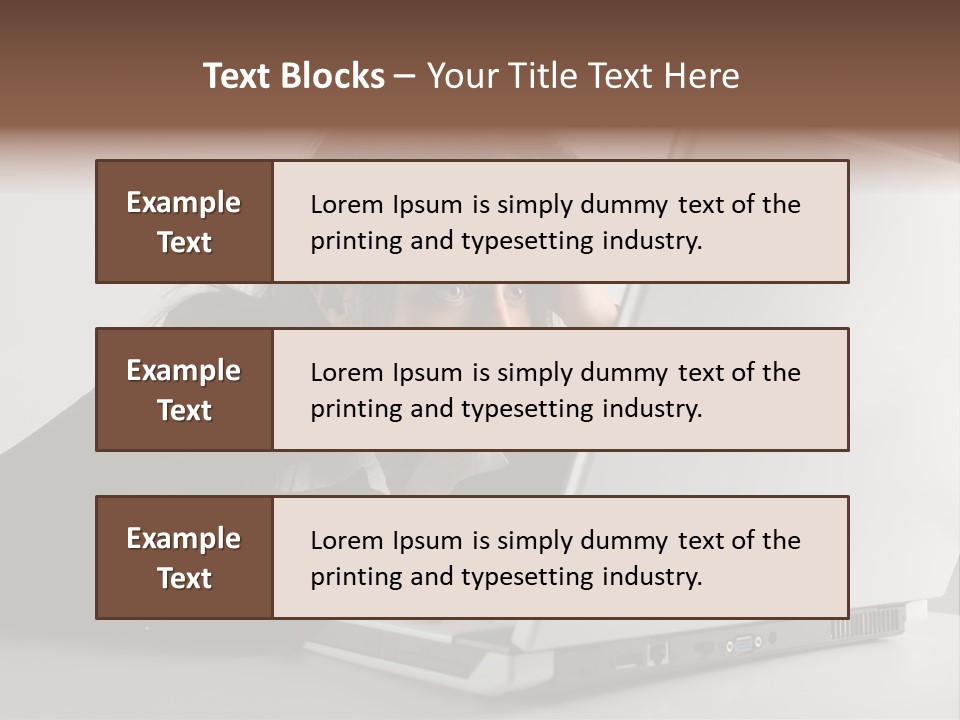 Tired Late Technology PowerPoint Template