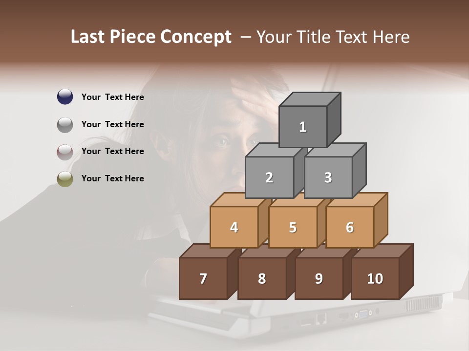 Tired Late Technology PowerPoint Template