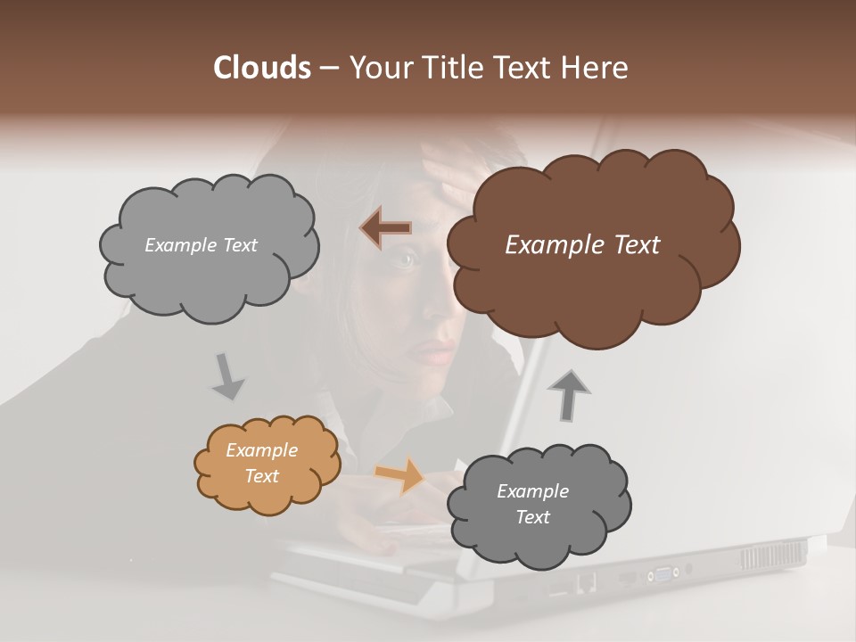 Tired Late Technology PowerPoint Template