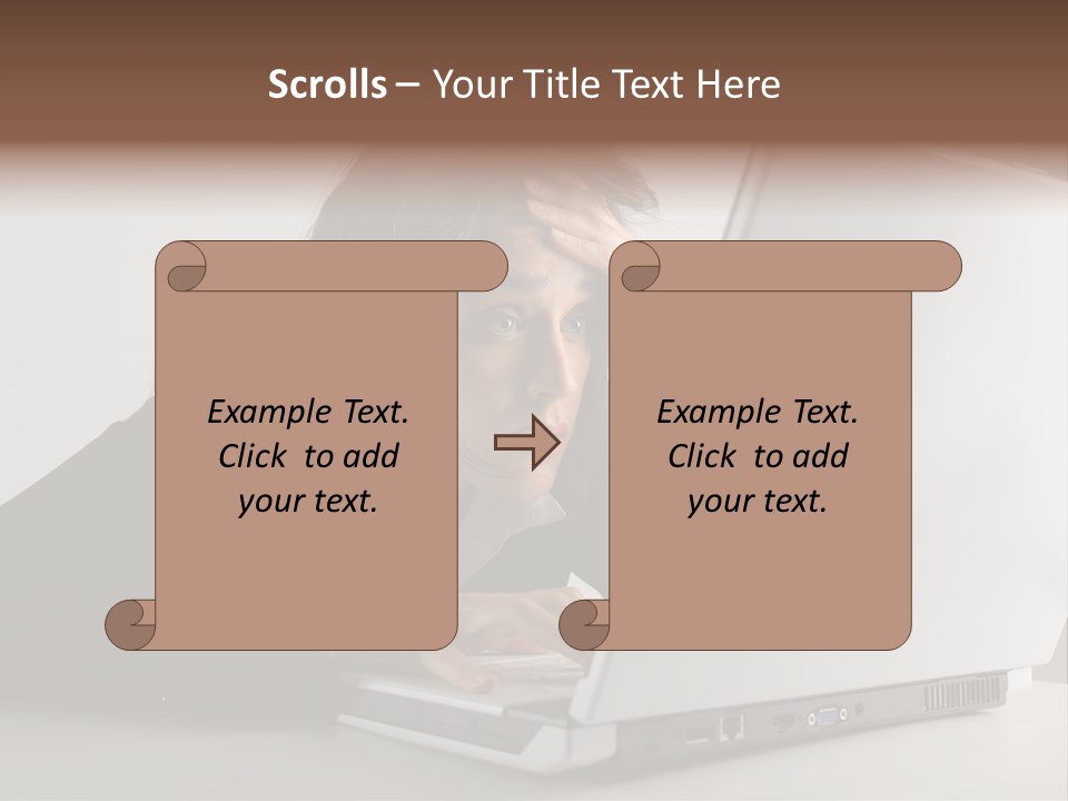Tired Late Technology PowerPoint Template