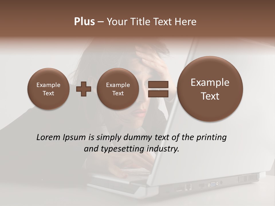 Tired Late Technology PowerPoint Template