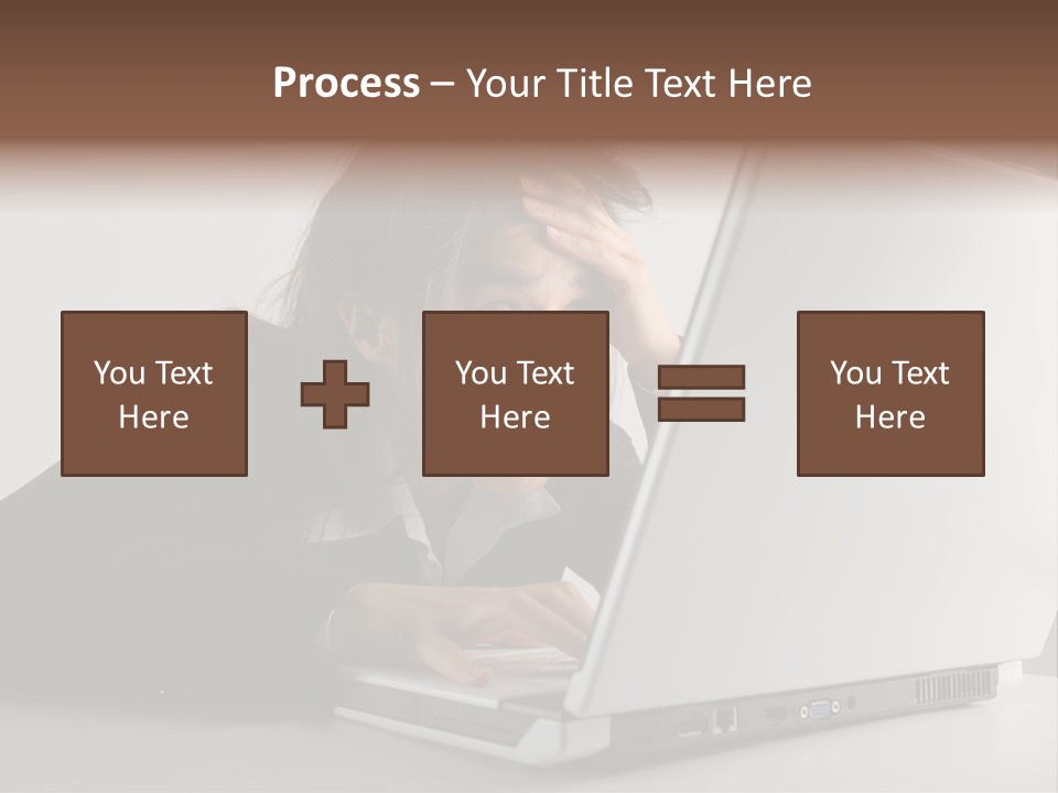 Tired Late Technology PowerPoint Template