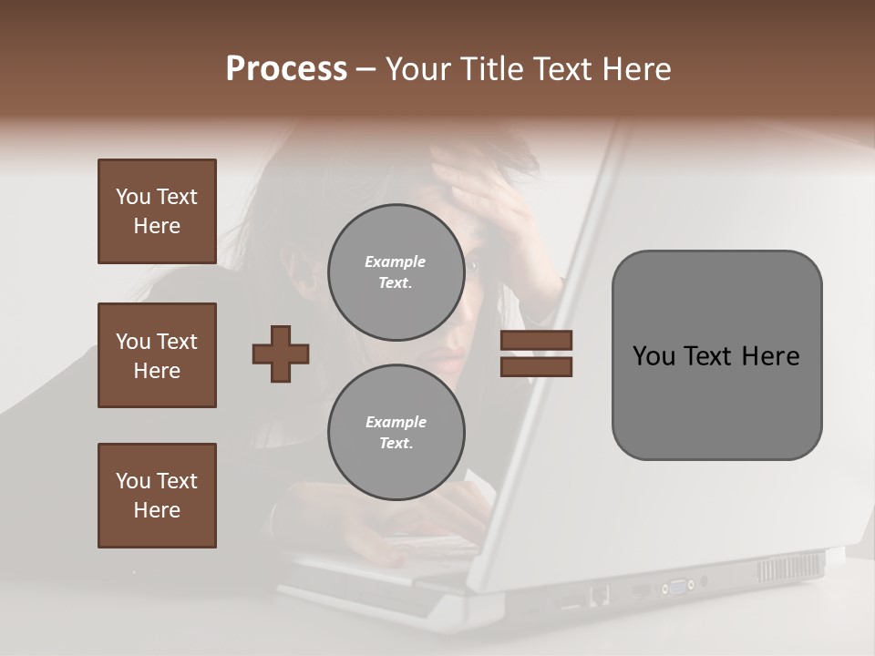 Tired Late Technology PowerPoint Template