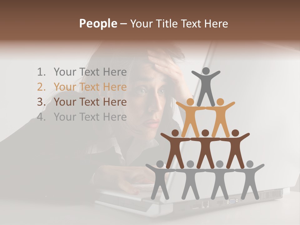 Tired Late Technology PowerPoint Template