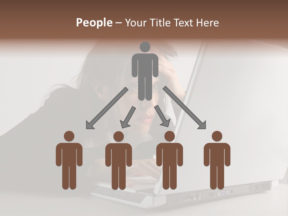 Tired Late Technology PowerPoint Template