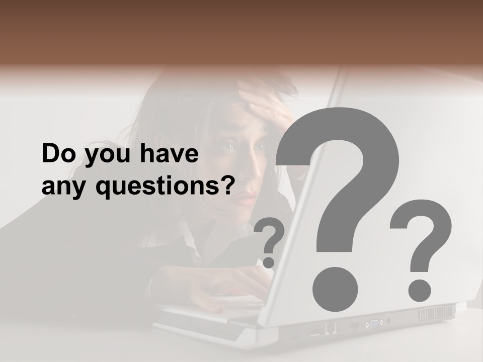 Tired Late Technology PowerPoint Template