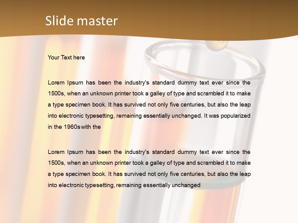 Pharmaceutical Drop Research PowerPoint Template