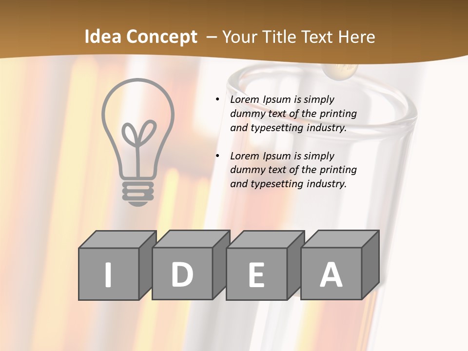 Pharmaceutical Drop Research PowerPoint Template