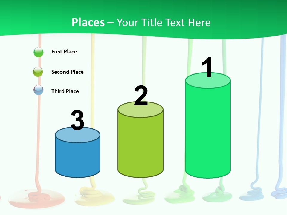 Graphic Messy Spray PowerPoint Template