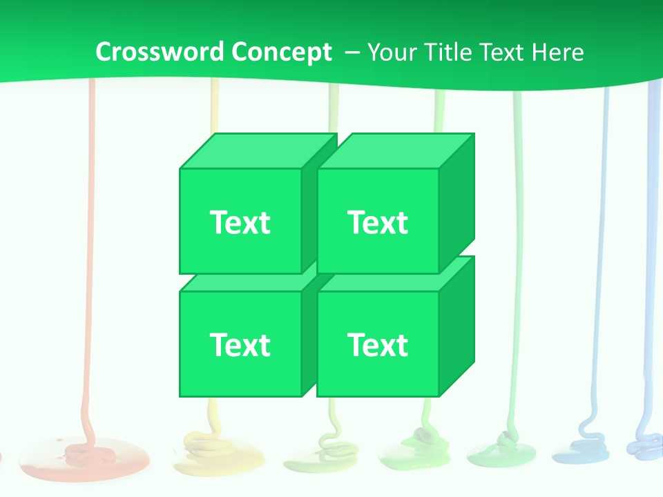 Graphic Messy Spray PowerPoint Template