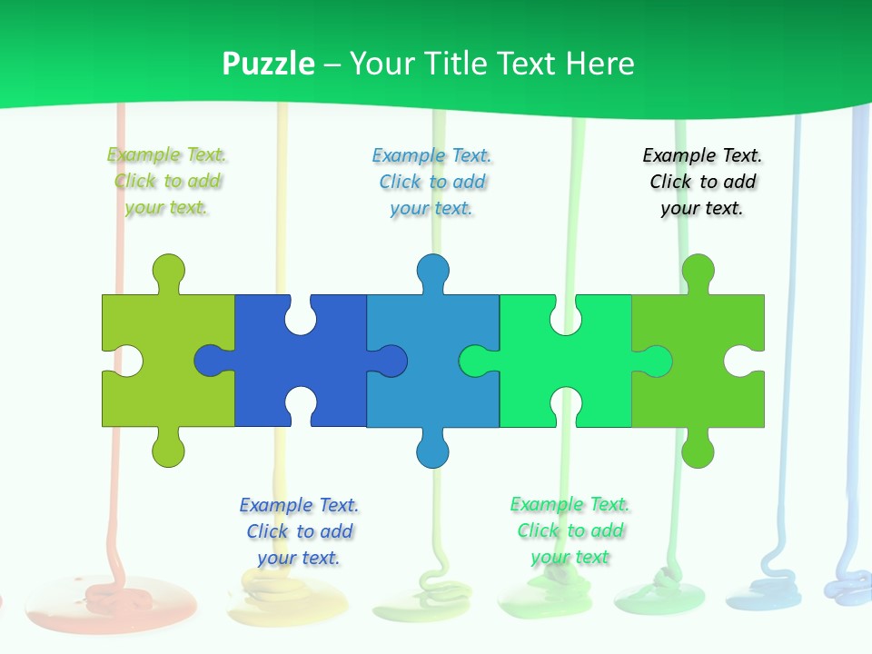Graphic Messy Spray PowerPoint Template