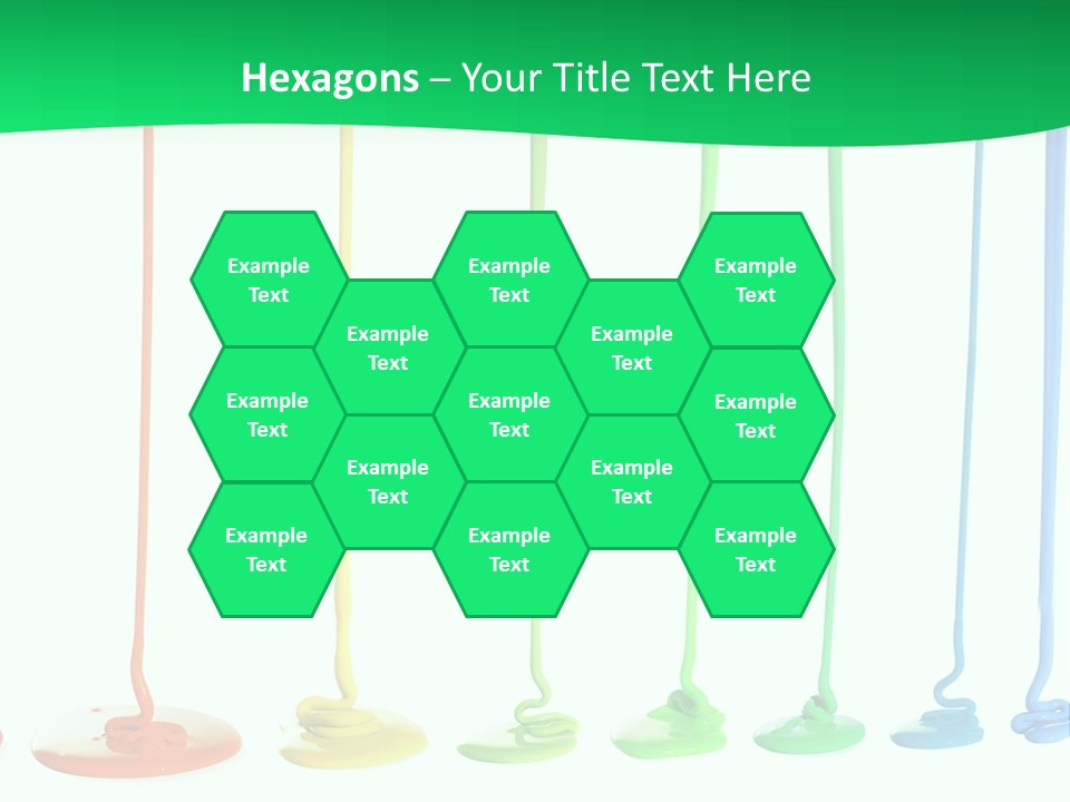 Graphic Messy Spray PowerPoint Template