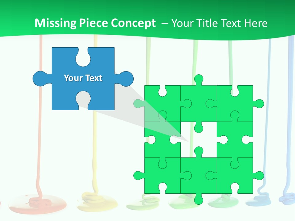 Graphic Messy Spray PowerPoint Template