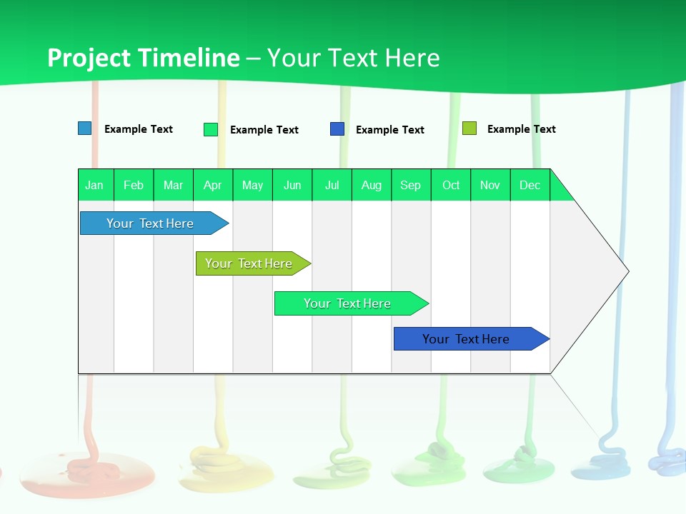 Graphic Messy Spray PowerPoint Template