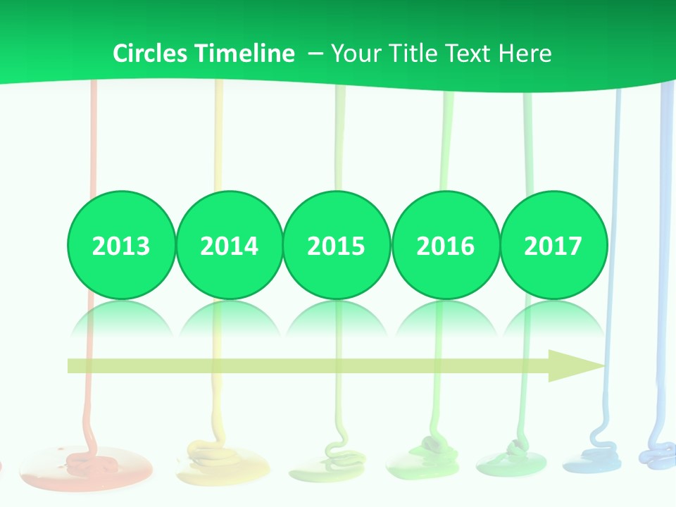 Graphic Messy Spray PowerPoint Template