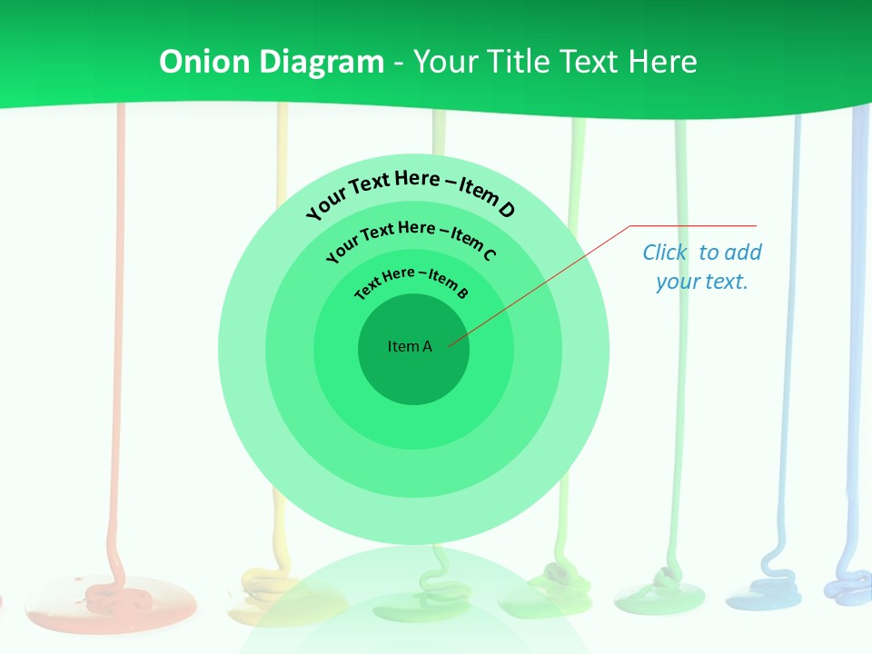 Graphic Messy Spray PowerPoint Template
