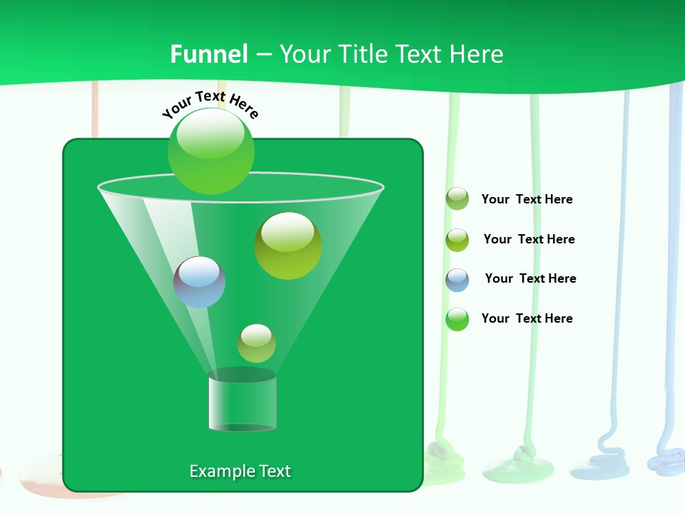 Graphic Messy Spray PowerPoint Template