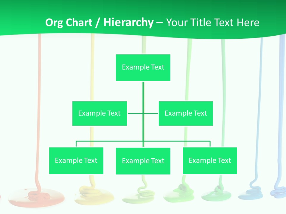 Graphic Messy Spray PowerPoint Template