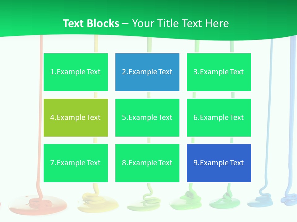Graphic Messy Spray PowerPoint Template