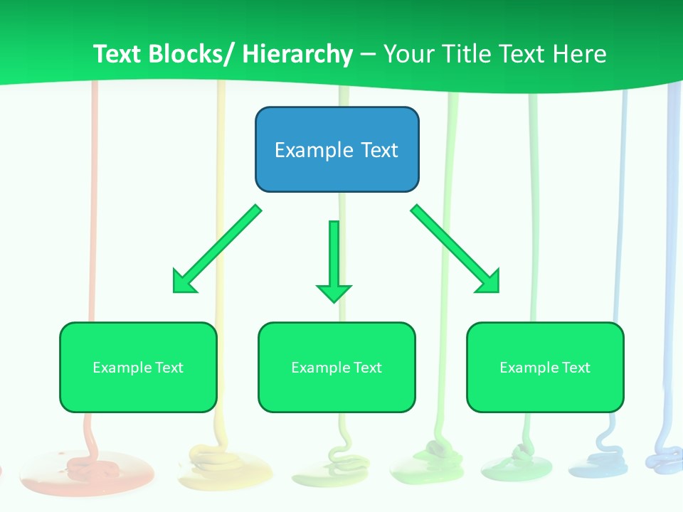 Graphic Messy Spray PowerPoint Template
