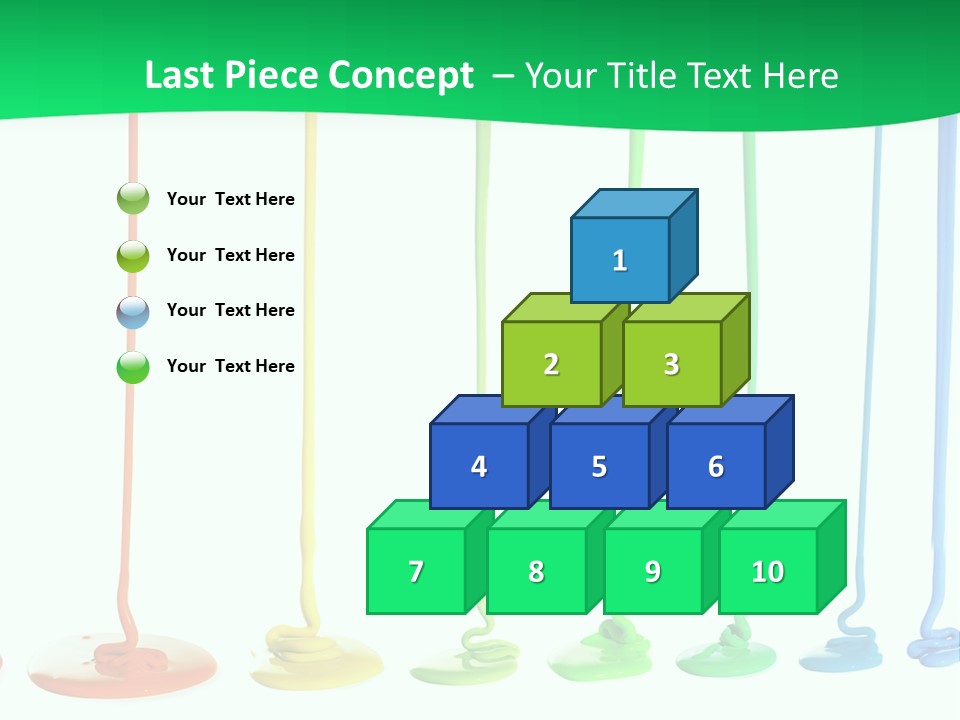 Graphic Messy Spray PowerPoint Template
