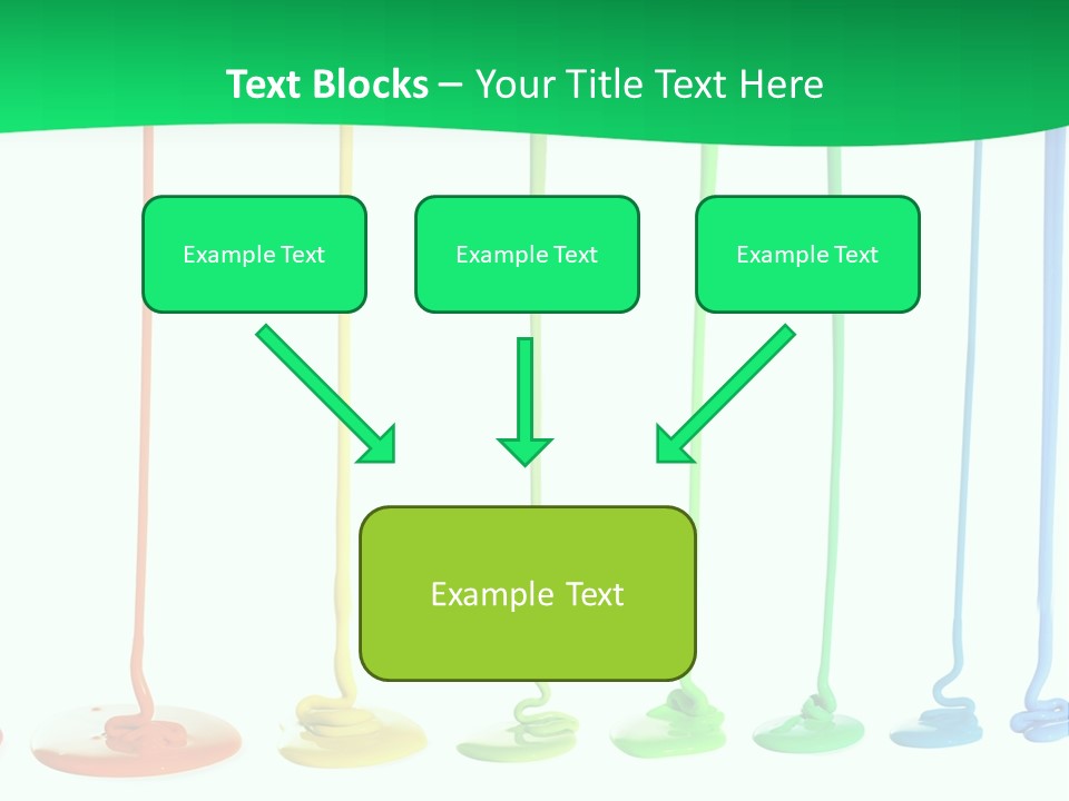 Graphic Messy Spray PowerPoint Template