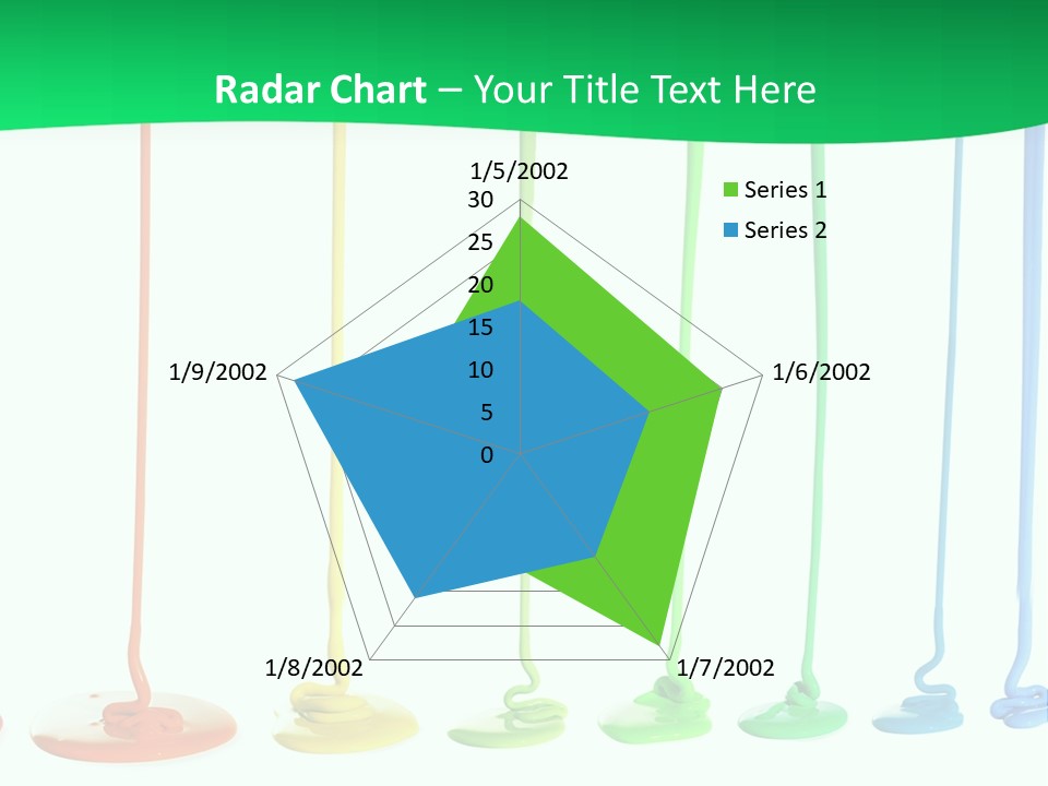 Graphic Messy Spray PowerPoint Template