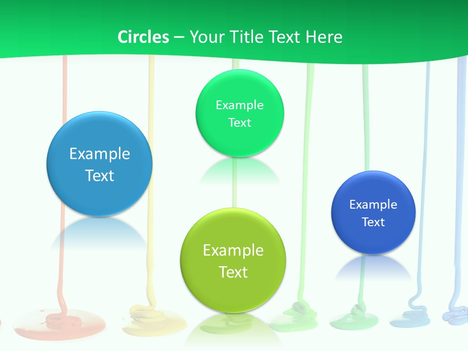 Graphic Messy Spray PowerPoint Template