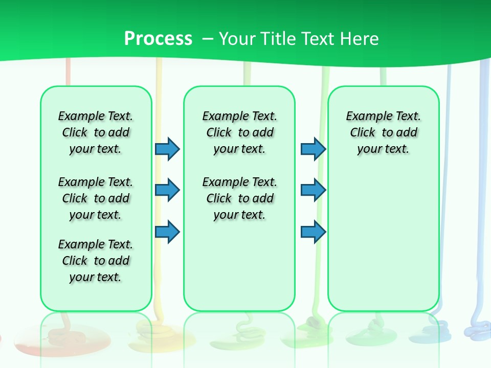 Graphic Messy Spray PowerPoint Template