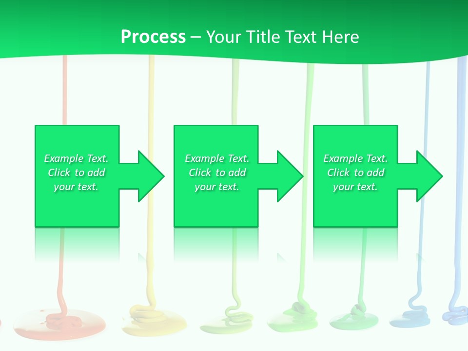 Graphic Messy Spray PowerPoint Template